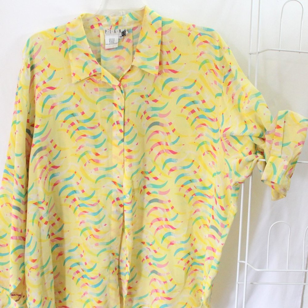 P.I.A.N.O. 3X Silk Top
